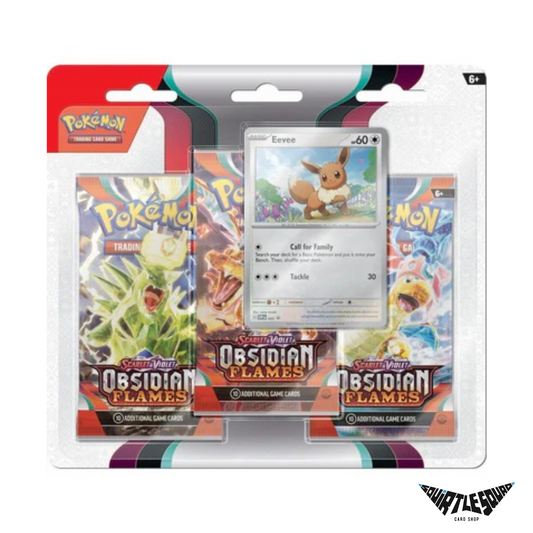 Pokemon - Obsidian Flaes - 3 Pack Blister - Eevee