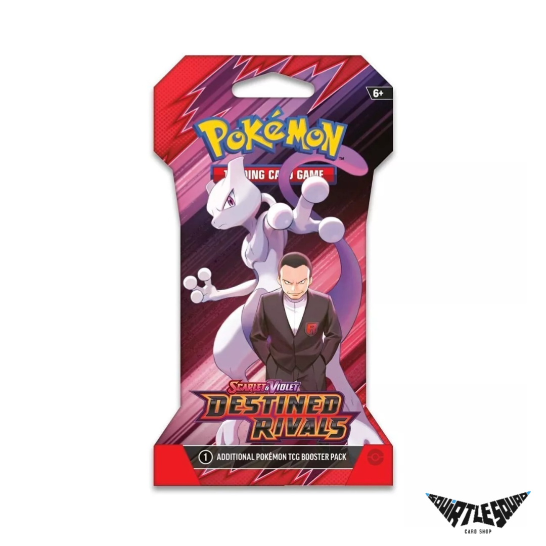 Pokemon - Destined Rivals - Blister Pack Giovanni's Mewtwo Art