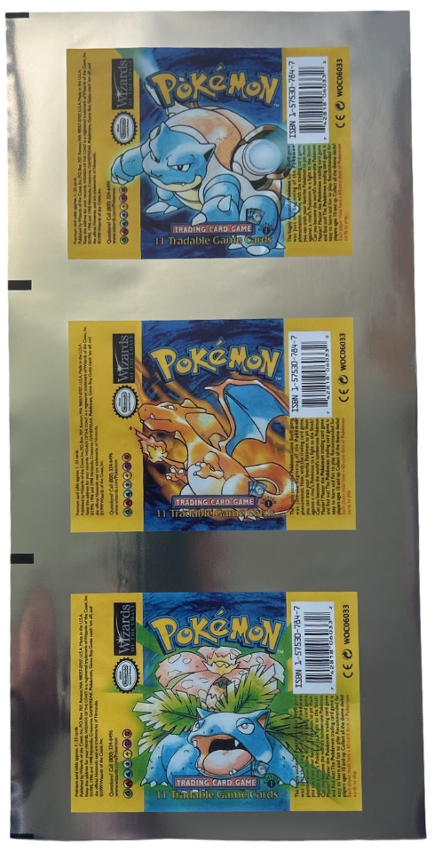 Pokemon - Wizards Of The Coast - 1st Edition Shadowless - Base Set Pack Role