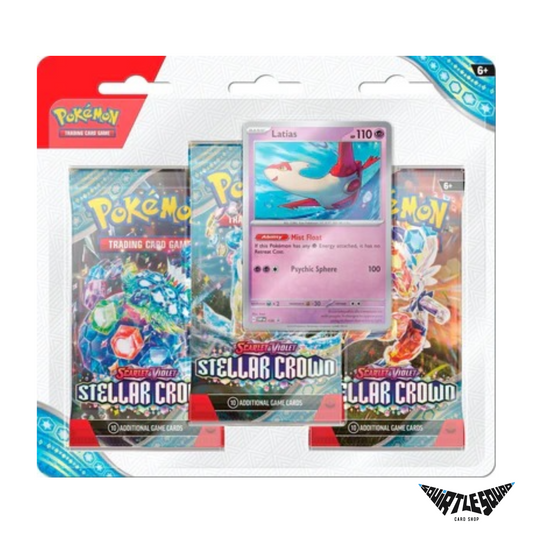 Pokemon - Stellar Crown - 3 Pack Blister - Latias