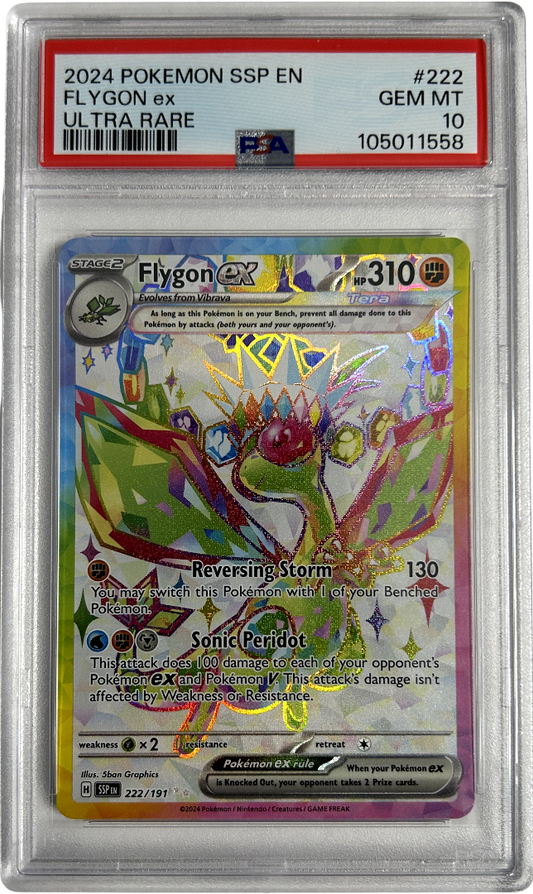 Pokemon - Surging Sparkes - Flygon Ex 222/191 - PSA 10