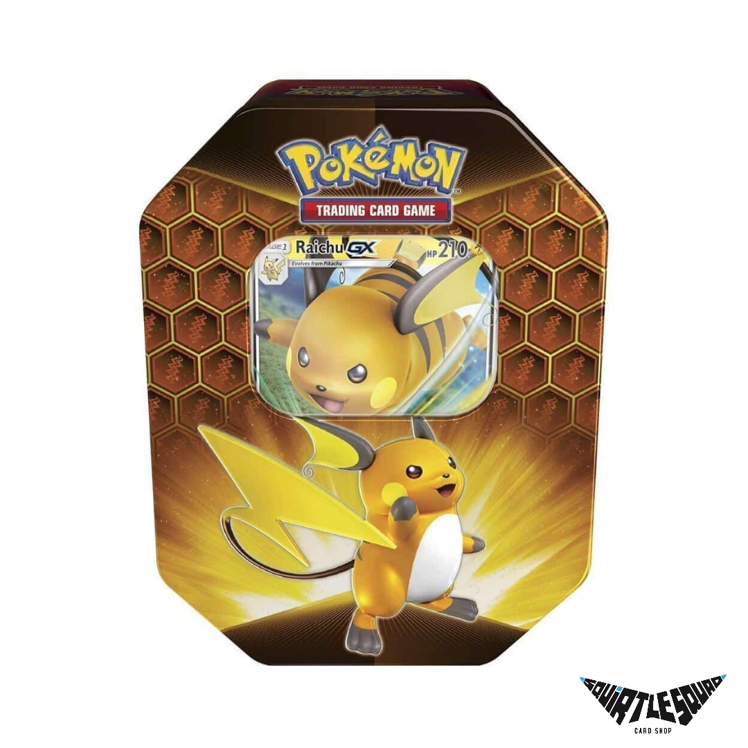 Pokemon - Hidden Fates - Raichu GX Tin