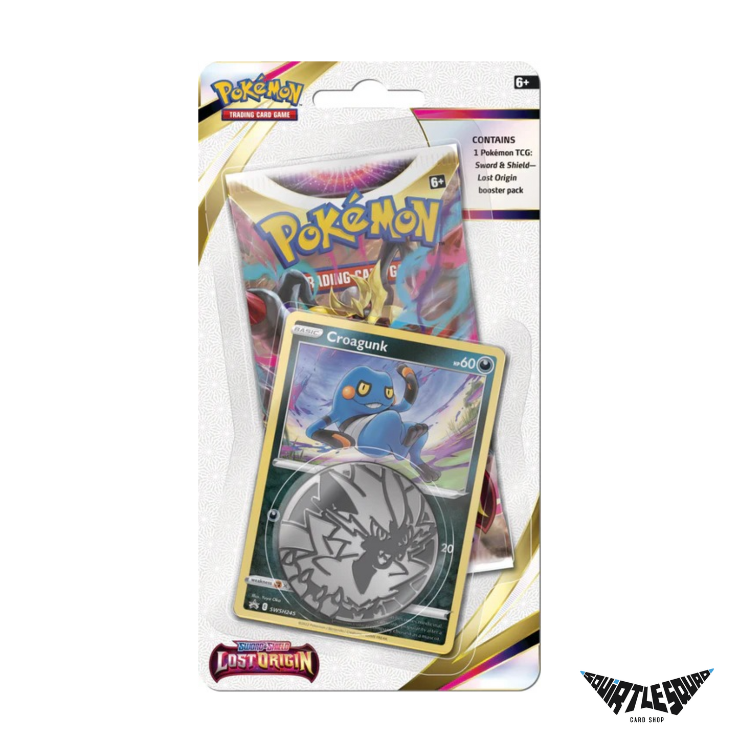 Pokemon - Lost Origin - Checklane Blister Pack - Croagunk