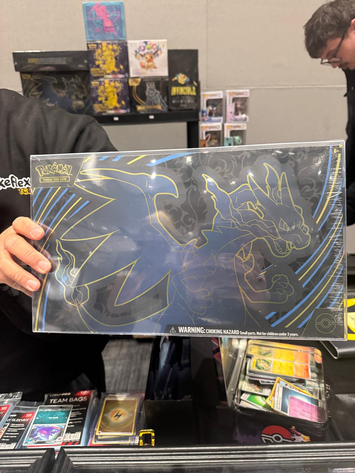 Protector for Pokémon 151 UPC & Mega Charizard EX Ultra-Premium Collection – Fits New Charizard Premium Playmat Box (2-Pack) EVORETRO Canada Card Protectors  Squirtle Squad Card Shop.