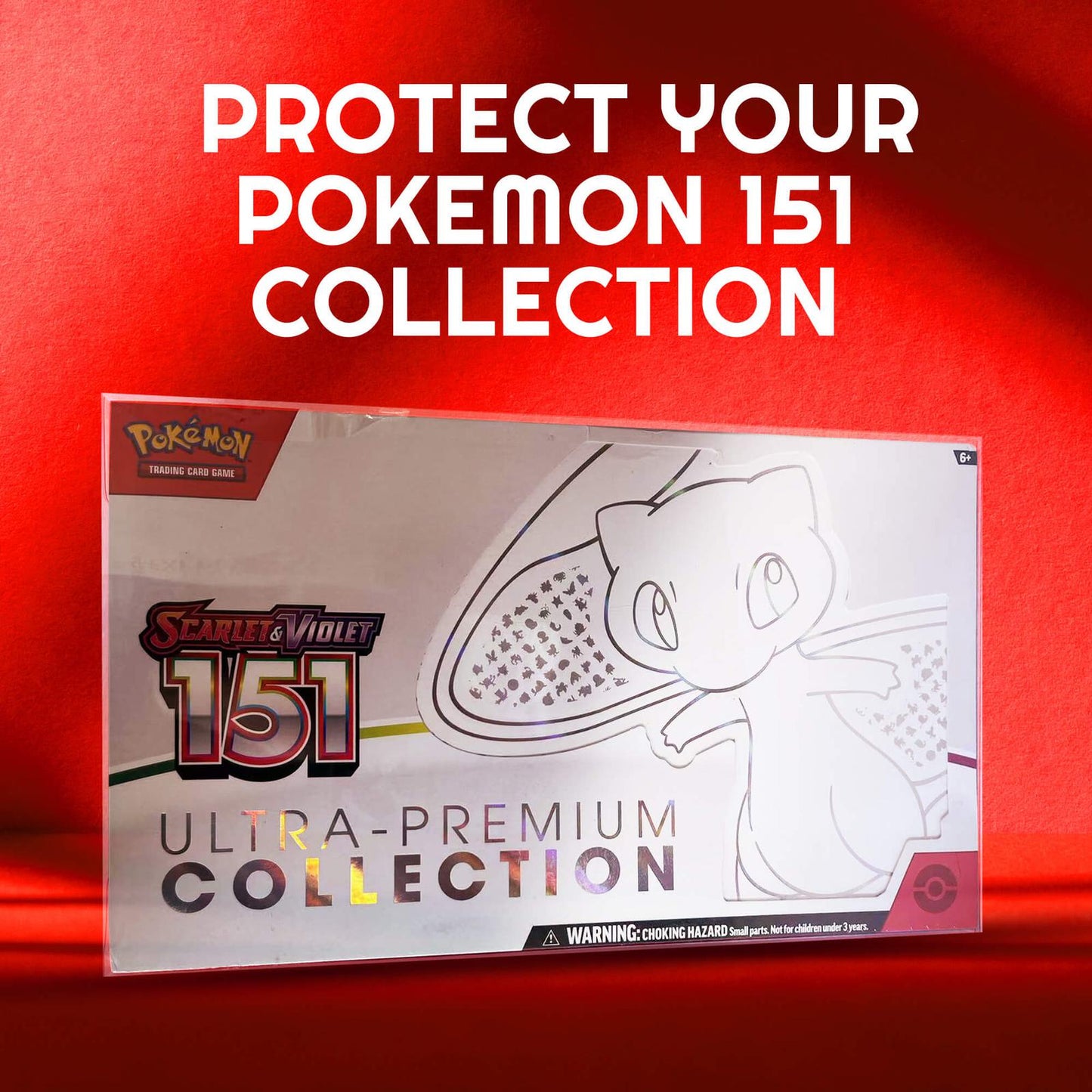 Protector for Pokémon 151 UPC & Mega Charizard EX Ultra-Premium Collection – Fits New Charizard Premium Playmat Box (2-Pack) EVORETRO Canada Card Protectors  Squirtle Squad Card Shop.