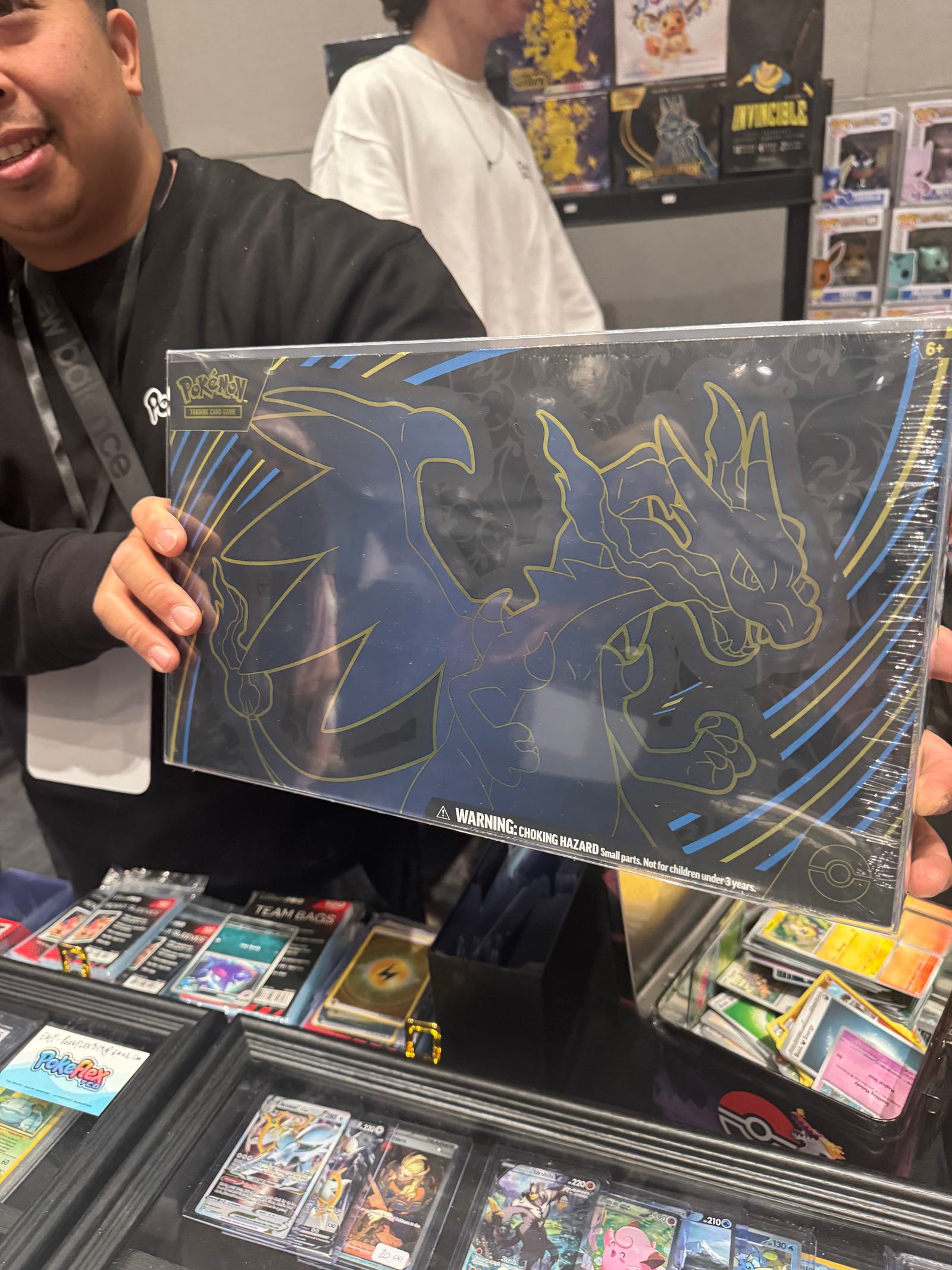 Protector for Pokémon 151 UPC & Mega Charizard EX Ultra-Premium Collection – Fits New Charizard Premium Playmat Box (2-Pack) EVORETRO Canada Card Protectors  Squirtle Squad Card Shop.