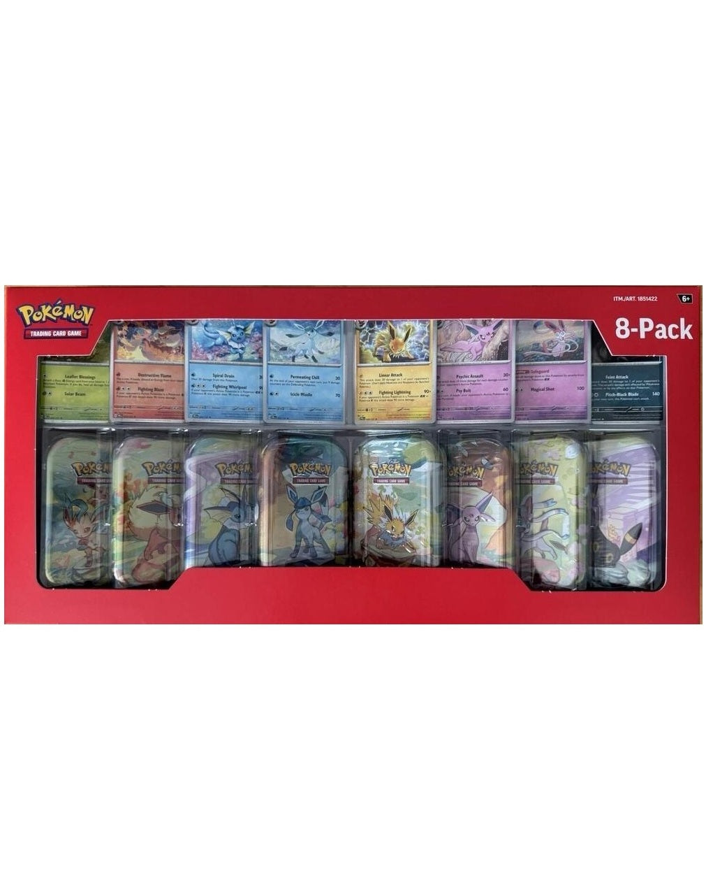Pokémon TCG – Prismatic Evolutions 8-Pack Mini Tin Bundle – Costco Exclusive – Factory Sealed Squirtle Squad Card Shop.   Squirtle Squad Card Shop.