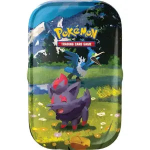 Pokémon TCG - Mega Evolution Ascended Heroes Mini Tin  Cramorant & Zorua - Sealed English Mini Tin ME: Ascended Heroes Pokemon Sealed  Squirtle Squad Card Shop.