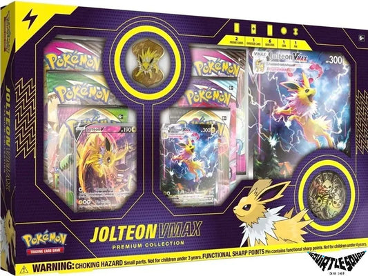 Pokémon TCG – Jolteon VMAX Premium Collection Box – Sword & Shield – Factory Sealed