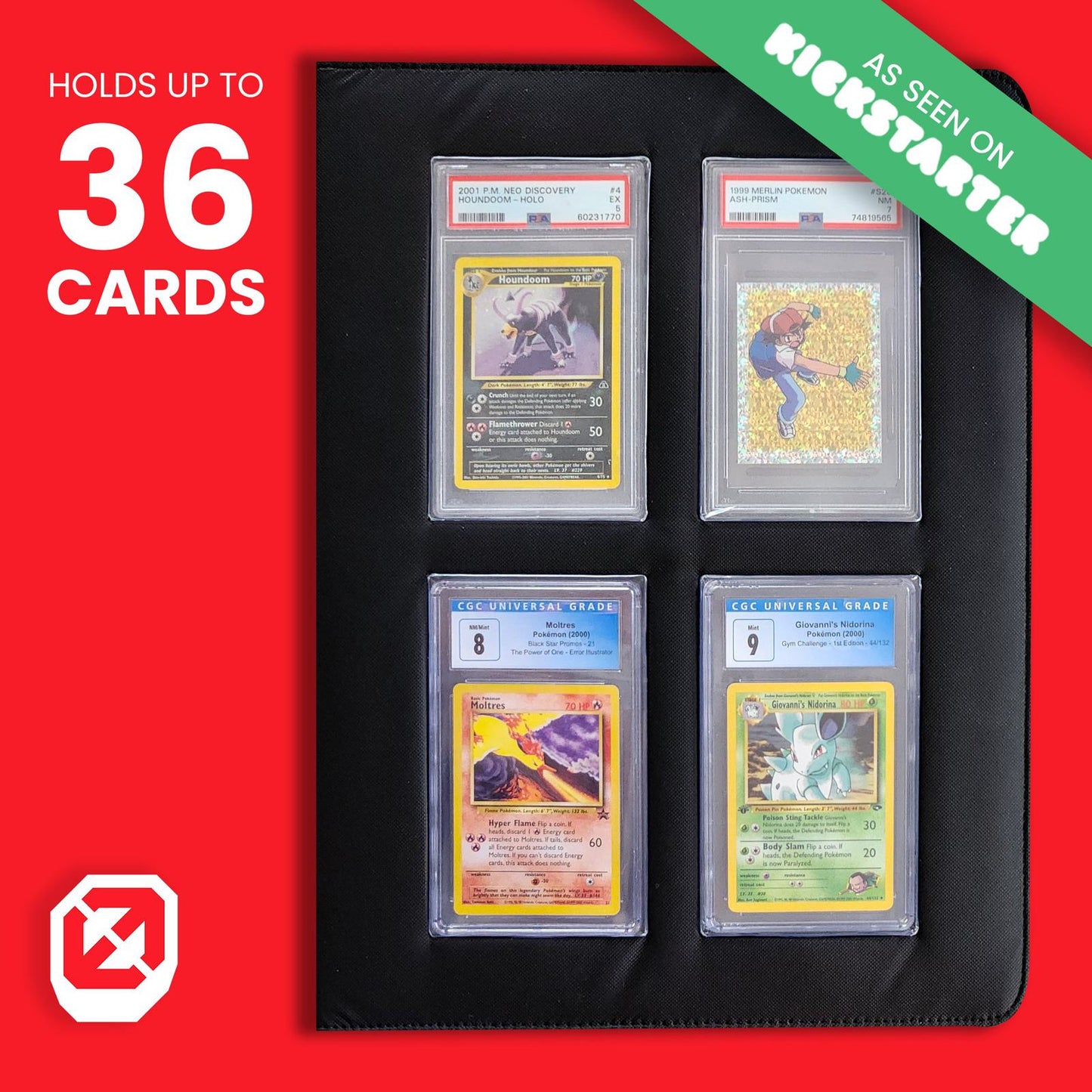 EVORETRO Slab Binder for Graded Cards – Holds 36 Slabs EVORETRO Canada   Squirtle Squad Card Shop.