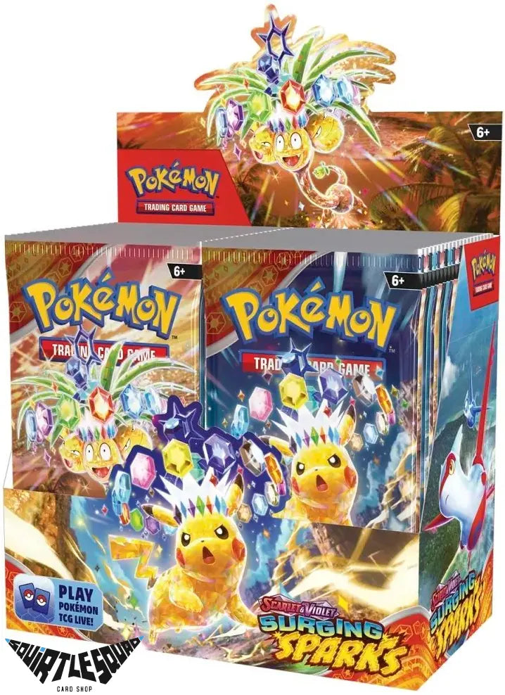 Pokémon TCG – Surging Sparks Booster Box – Scarlet & Violet – Factory Sealed