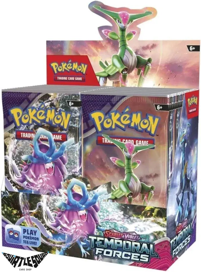 Pokémon TCG – Temporal Forces Booster Box – Scarlet & Violet – Factory Sealed
