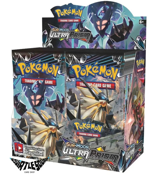 Pokémon TCG – Sun & Moon Ultra Prism Booster Box – Factory Sealed – 36 Packs Squirtle Squad Card Shop.   Squirtle Squad Card Shop.