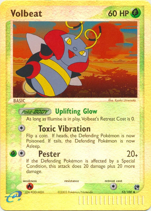 Volbeat 053/100 EX Sandstorm Reverse Holo