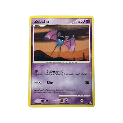 Zubat Lv.8 108/123 Mysterious Treasures (P)