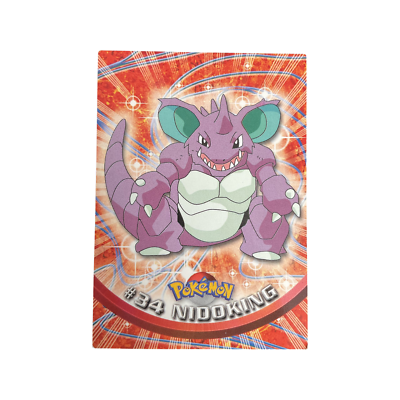 1999 Topps series #34 Nidoking Green Print (NM)