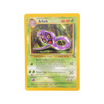 Arbok 31/62 Fossil Set WOTC (EX-NM)