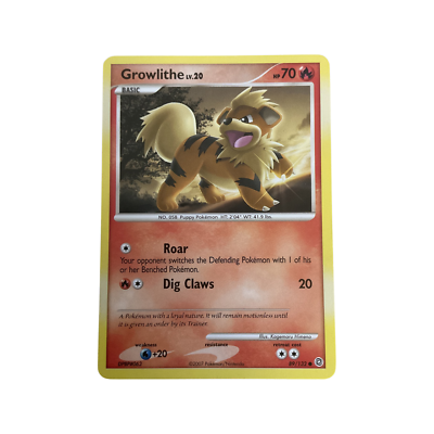 Growlithe Lv.20 89/132 Secret Wonder (NM)