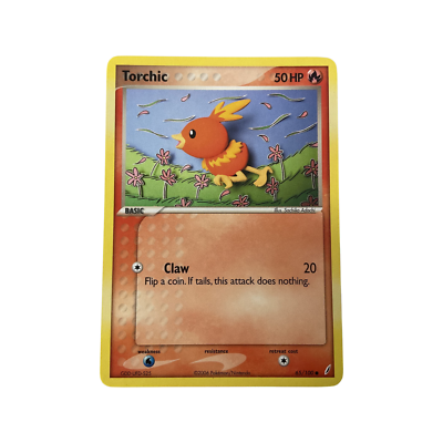 Torchic 65/100 EX Crystal Guardians (NM-MINT)