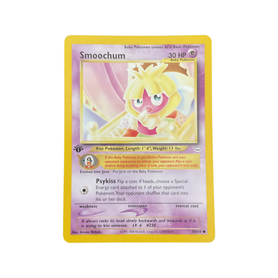 Smoochum 54/64 1st Edition Neo Revelation (EX-NM)