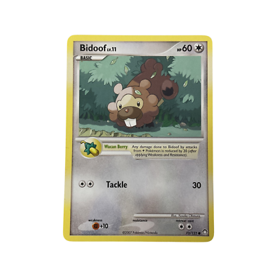 Bidoof Lv.11 73/123 Mysterious Treasures (MINT)