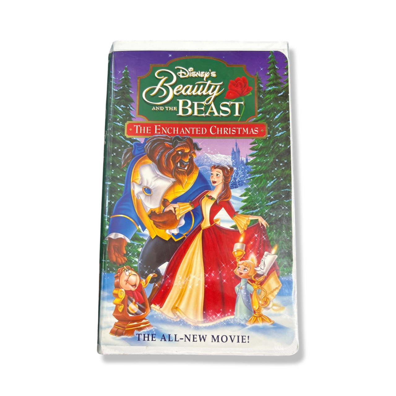 DIsney's Beauty And The beast The Enchanted Christmas VHS (Great Condition)