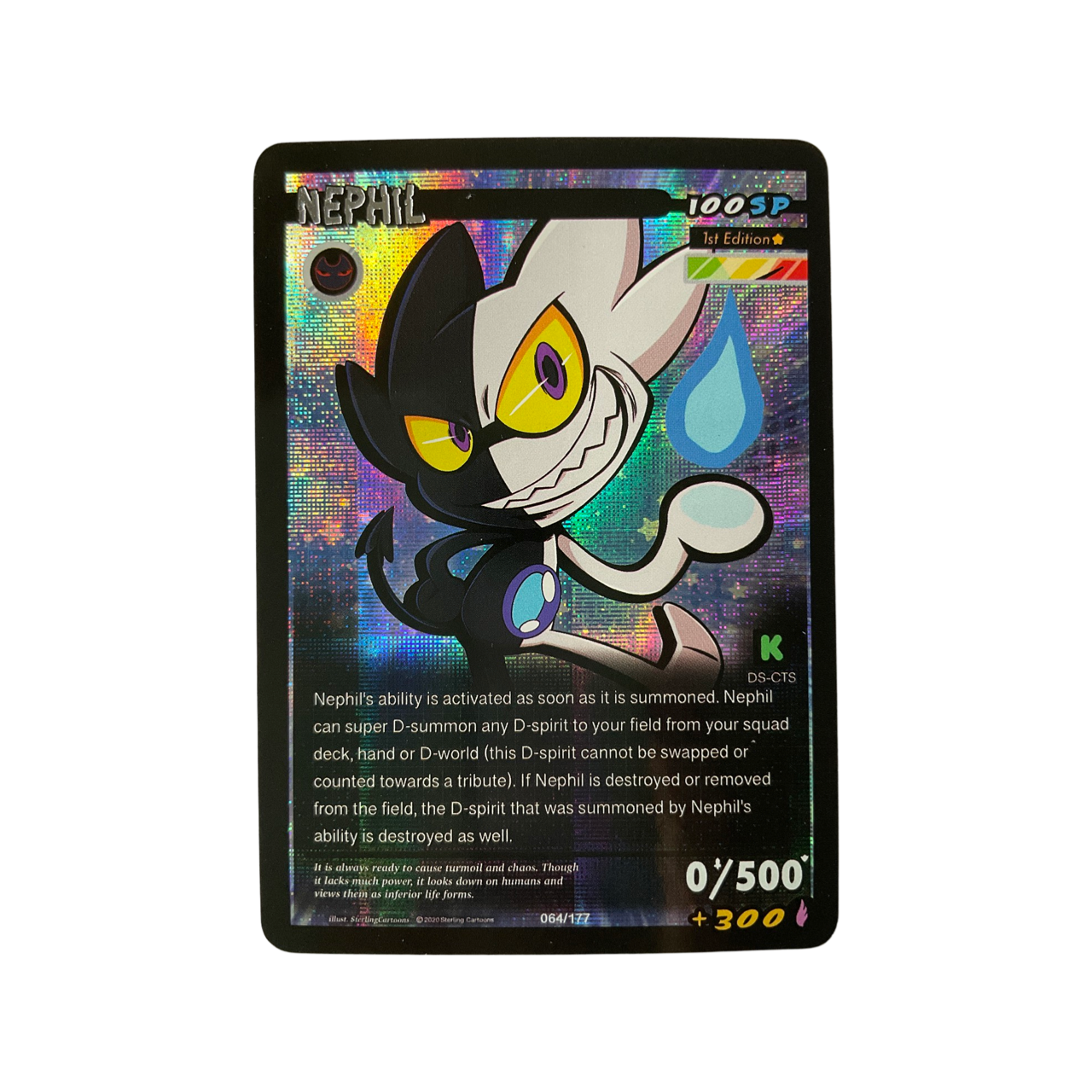 D-Spirits TCG Nephil 064/177 1st Edition Kickstarter HOLO