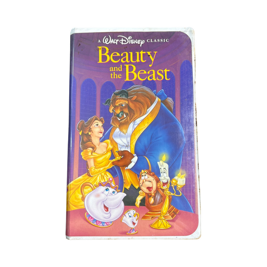 Disney's Beauty And The Beast VHS (Dirty Case)