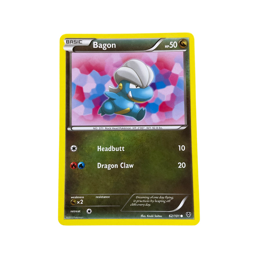 Bagon 62/101 Plasma Blast (EX-NM)