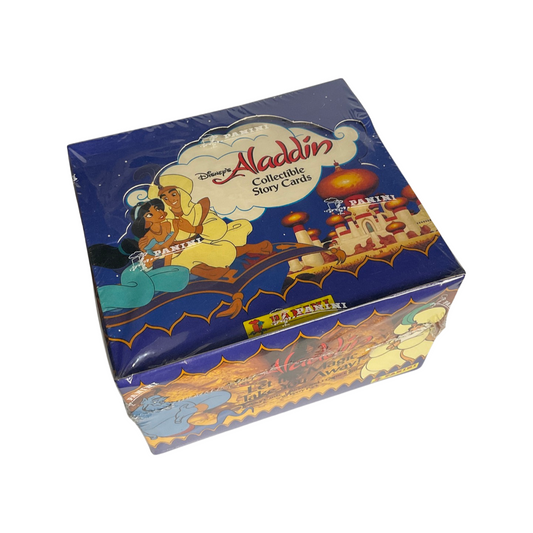 1993 Disney's Aladdin Collectible Story Card  Card Box PANINI 36 Count