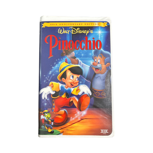 Disney's 60Th Anniversary Edition Pinocchio VHS ( good Condition)