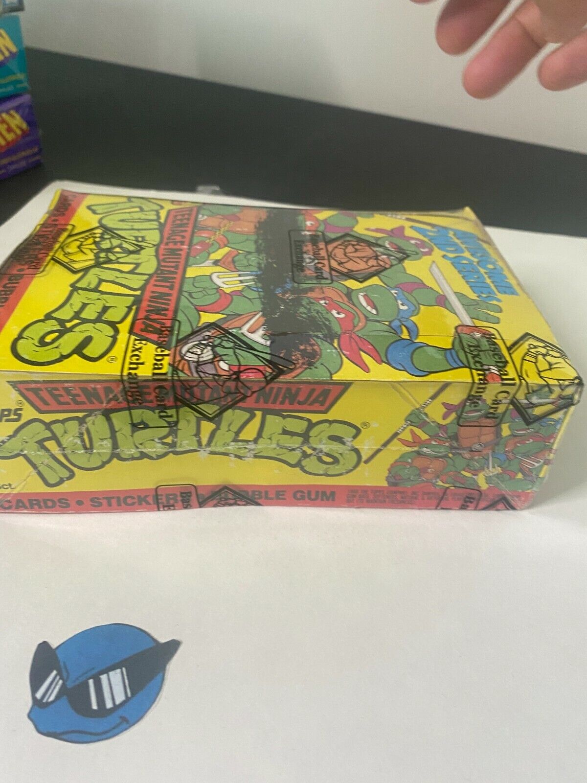 1990 Teenage Mutant Ninja Turtles TOPPS BOX Series 2 Sealed TNMT