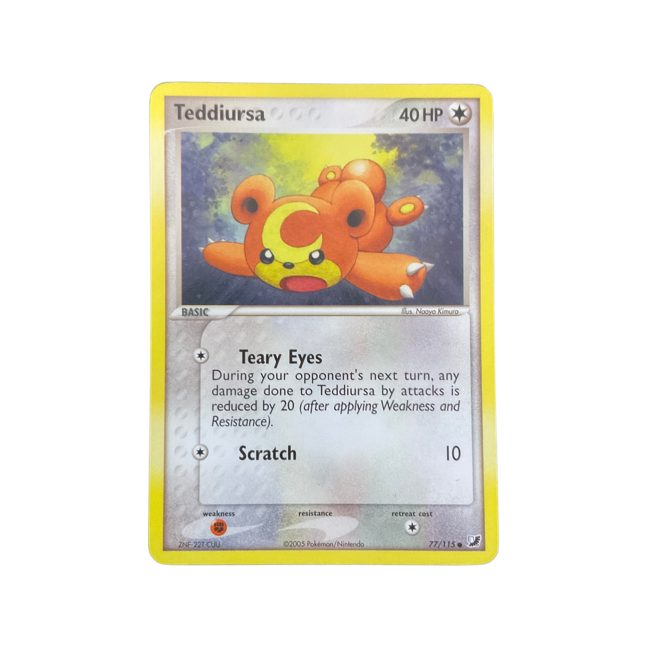 Teddiursa 77/115 EX Unseen Forces (NM-MINT)