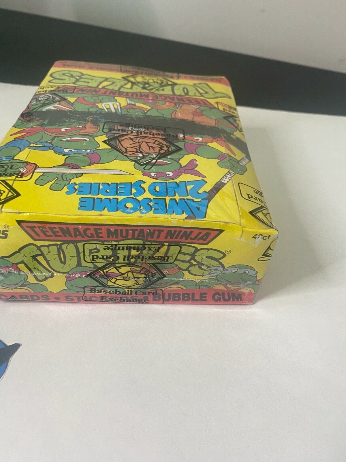 1990 Teenage Mutant Ninja Turtles TOPPS BOX Series 2 Sealed TNMT