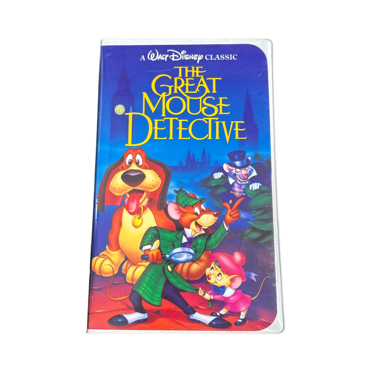 Disney's the Great Mouse Detective VHS (Good Condition)